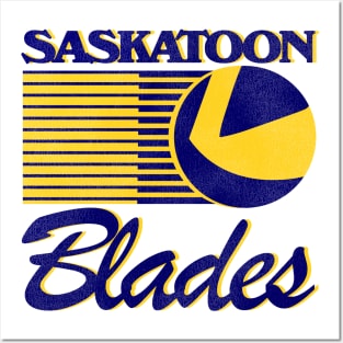 Defunct Saskatoon Blades Hockey Team Posters and Art